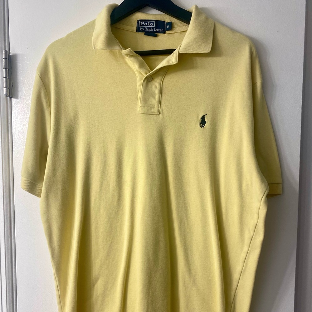 Polo by Ralph Lauren Light Yellow Men's Polo Shirt